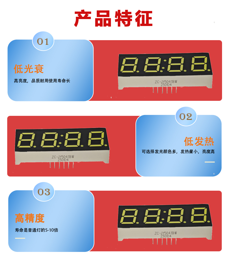 “0.56英寸數(shù)碼管，插件數(shù)碼管”/